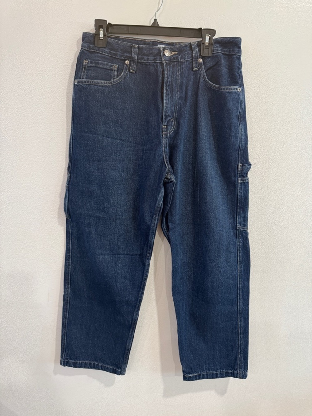 Denizen from Levi Relaxed Fit Men's Dark Blue Carpenter Jeans size 30 x 30